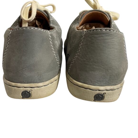 BORN 9 1/2 41 Womens Kai‎ Grey Leather Sneaker Lace Up. Lot Top Casual Comfort - Picture 5 of 7